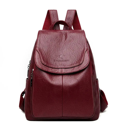 Anti DiShopnorystahl Rucksack Aus Leder