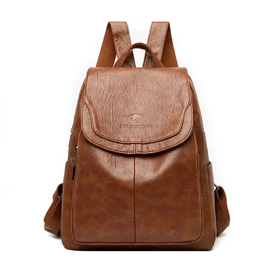Anti DiShopnorystahl Rucksack Aus Leder
