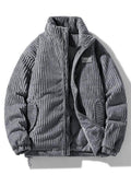 Zeitlose Cordjacke für Herren
