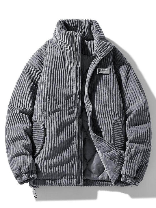Zeitlose Cordjacke für Herren