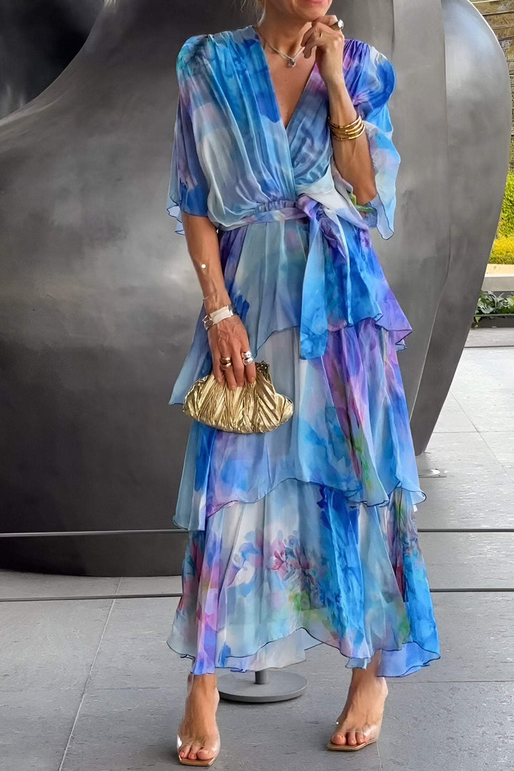 Elegante Chiffon Kleid