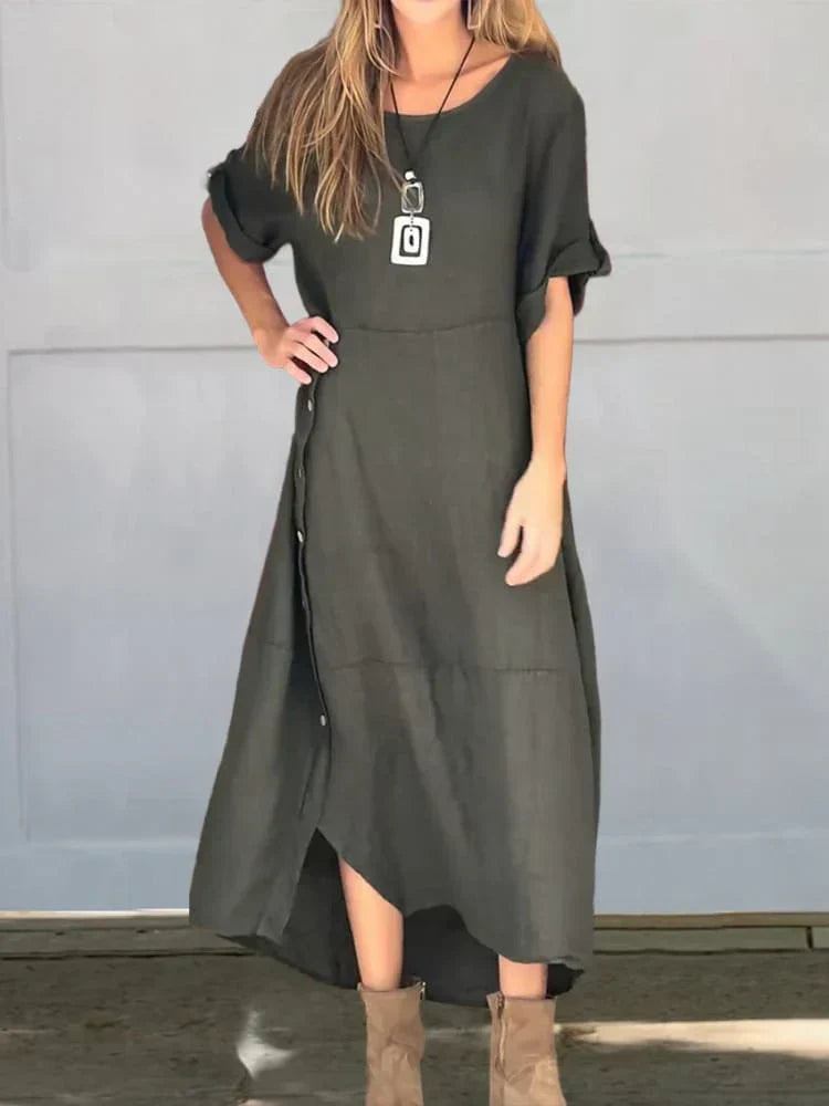 Leinen Baumwolle Kleid