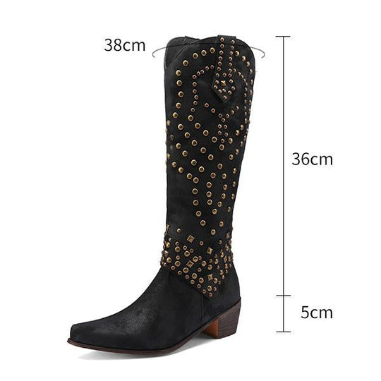 Cowboystiefel mit Absätzen