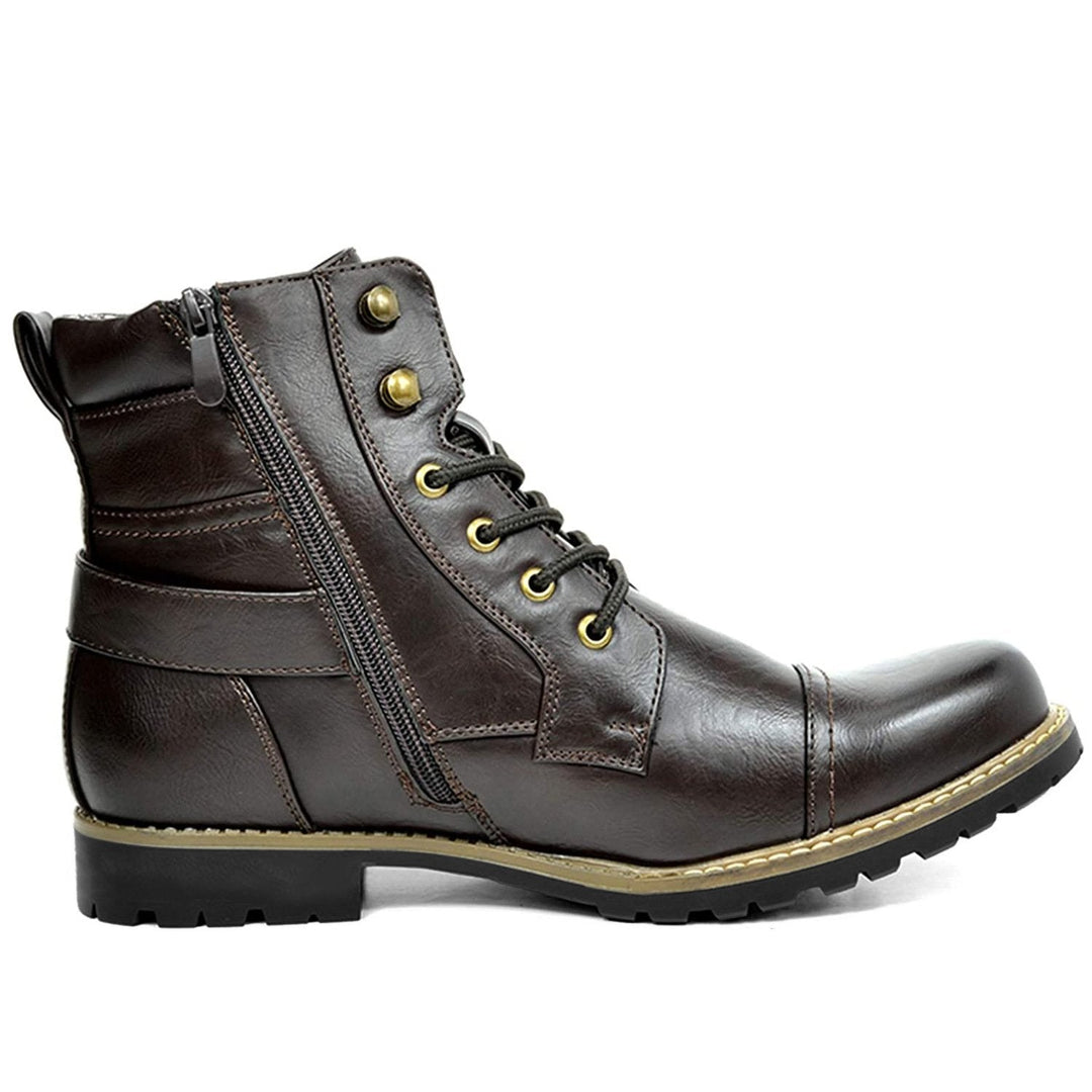 Leder Motorradstiefel