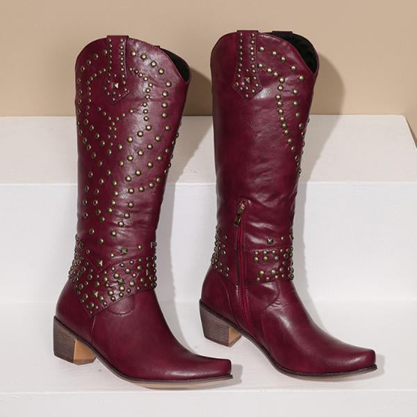 Cowboystiefel mit Absätzen