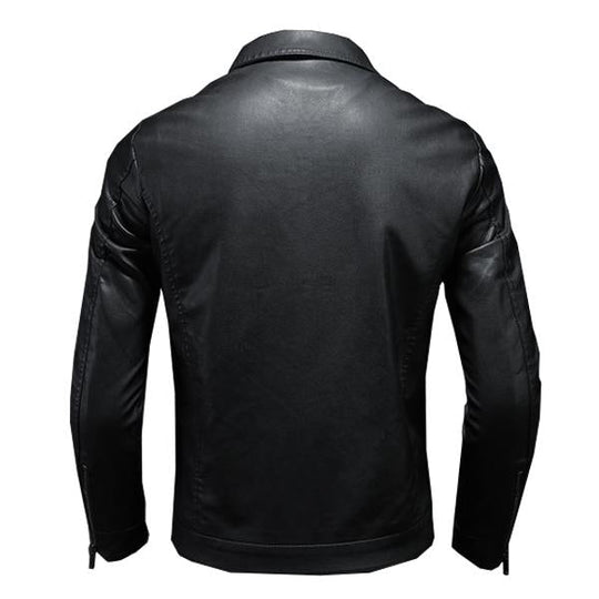 Lederjacke mit Kragen für Herren