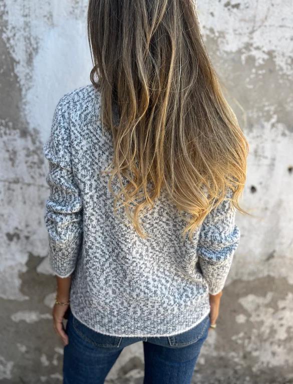 Strick-cardigan mit Knopfverschluss Weicher Komfort Zeitloses Design