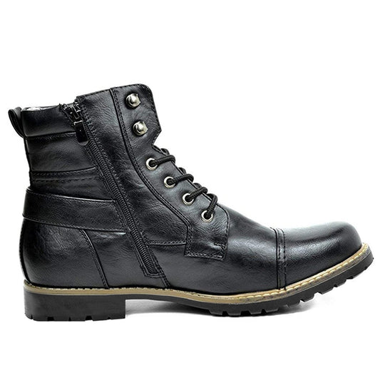 Leder Motorradstiefel