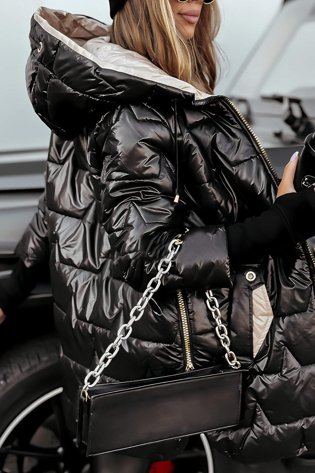 Freizeit Hoodie Damenjacke