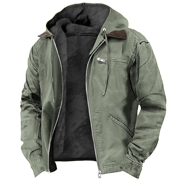 Funktionale Wasserdichte Outdoor Winterparka Jacke Mit Kapuze Polyester