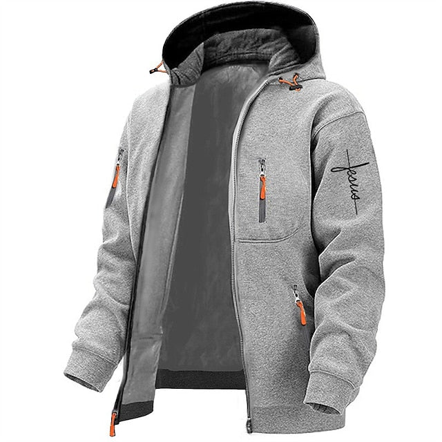 Freizeit Herren Hoodie mit Grafik
