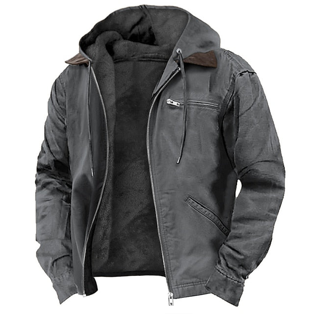 Funktionale Wasserdichte Outdoor Winterparka Jacke Mit Kapuze Polyester