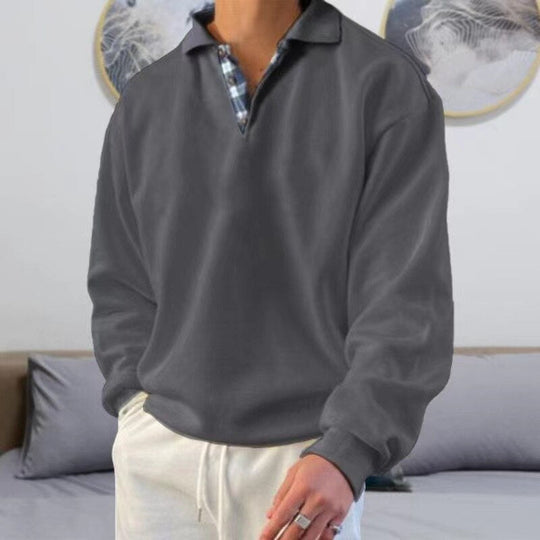Leichter Herren-Sommersweater mit lockerer Passform