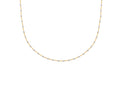 Kette mit weißen Perlen  - 16K vergoldet | Shop Nory