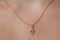 Kette mit Hand der Fatima vergoldet - Hamsa Kette | Shop Nory