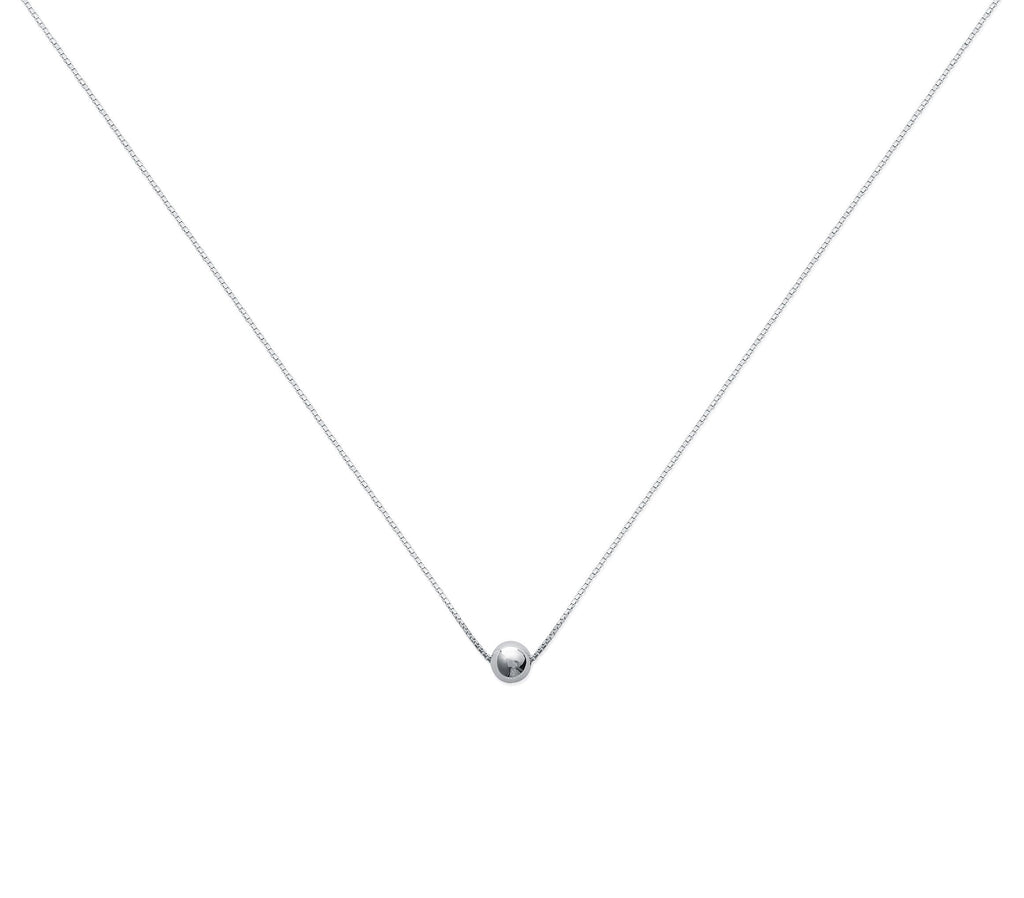 Kette mit Kugel Anhänger aus Silber | Shop Nory
