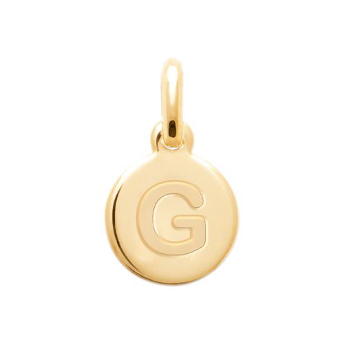 Halskette Plättchen mit Buchstaben 16 Karat Vergoldet | Shop Nory