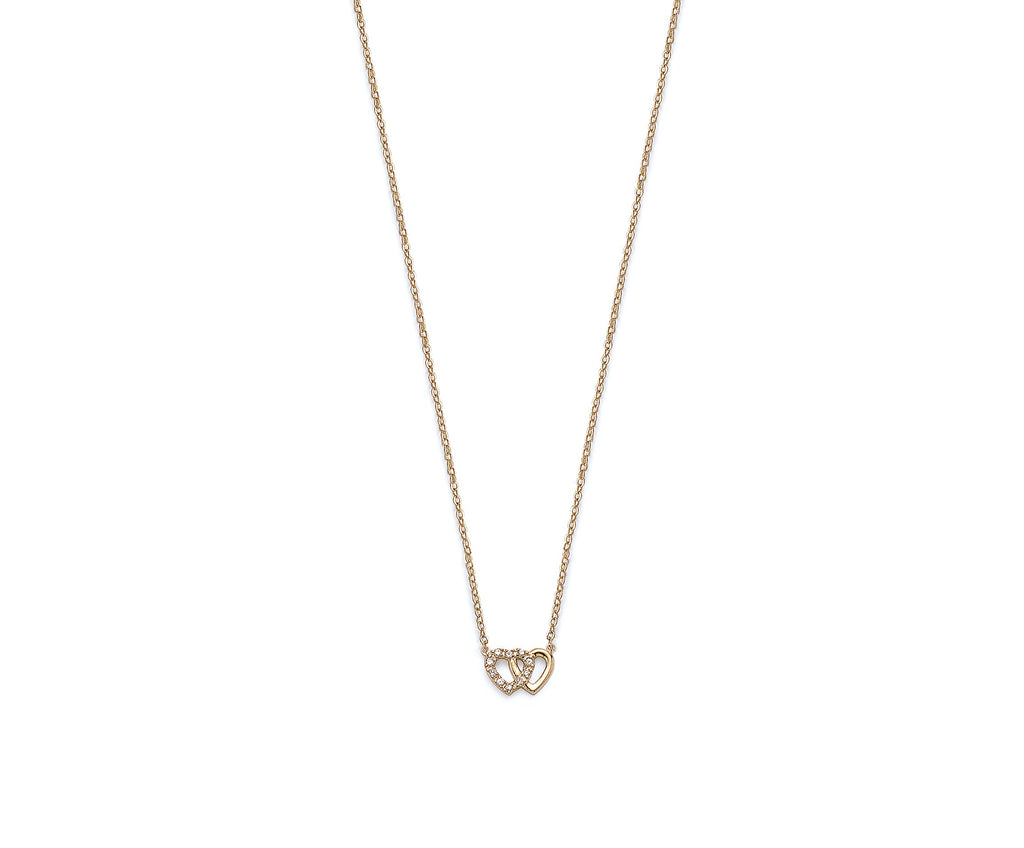 Kette Herz Liebe Verbundenheit vergoldet - Herzkette | Shop Nory
