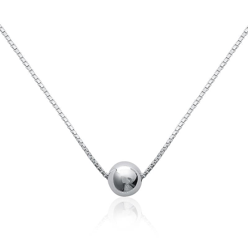 Kette mit Kugel Anhänger aus Silber | Shop Nory