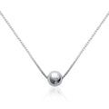 Kette mit Kugel Anhänger aus Silber | Shop Nory