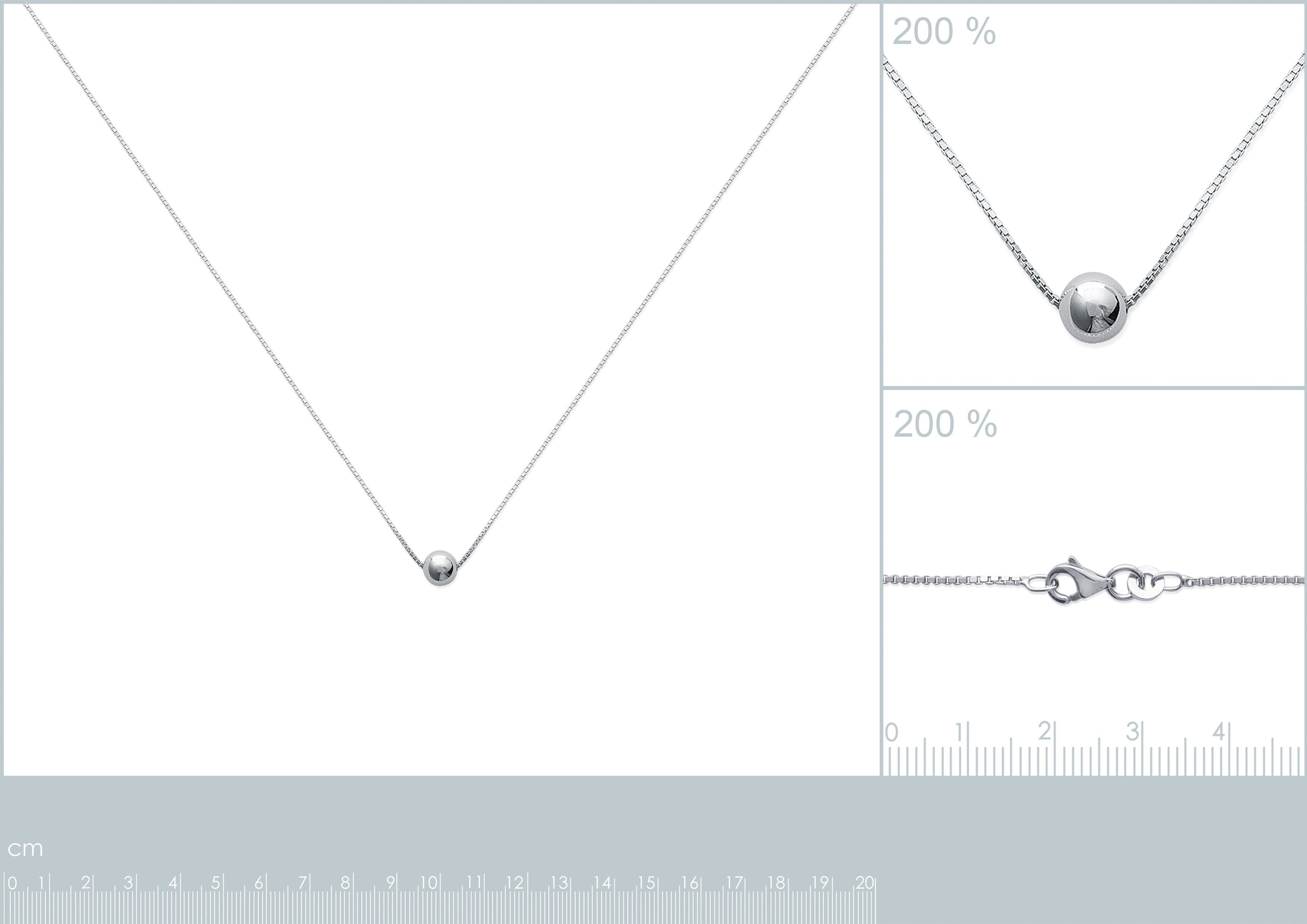 Kette mit Kugel Anhänger aus Silber | Shop Nory