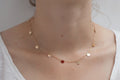 Plättchen Kette für Damen 16K vergoldet | Shop Nory