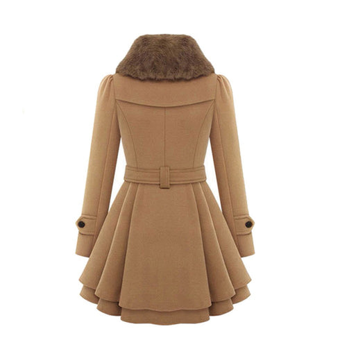 Eleganter Wintermantel
