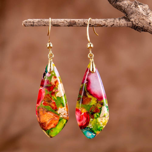 Regaliet-Jaspis-Ohrringe – Serenelle | Shop Nory