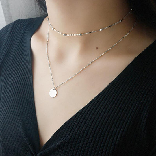 Stilvolle Multilagen-Halskette - Lunisa | Shop Nory