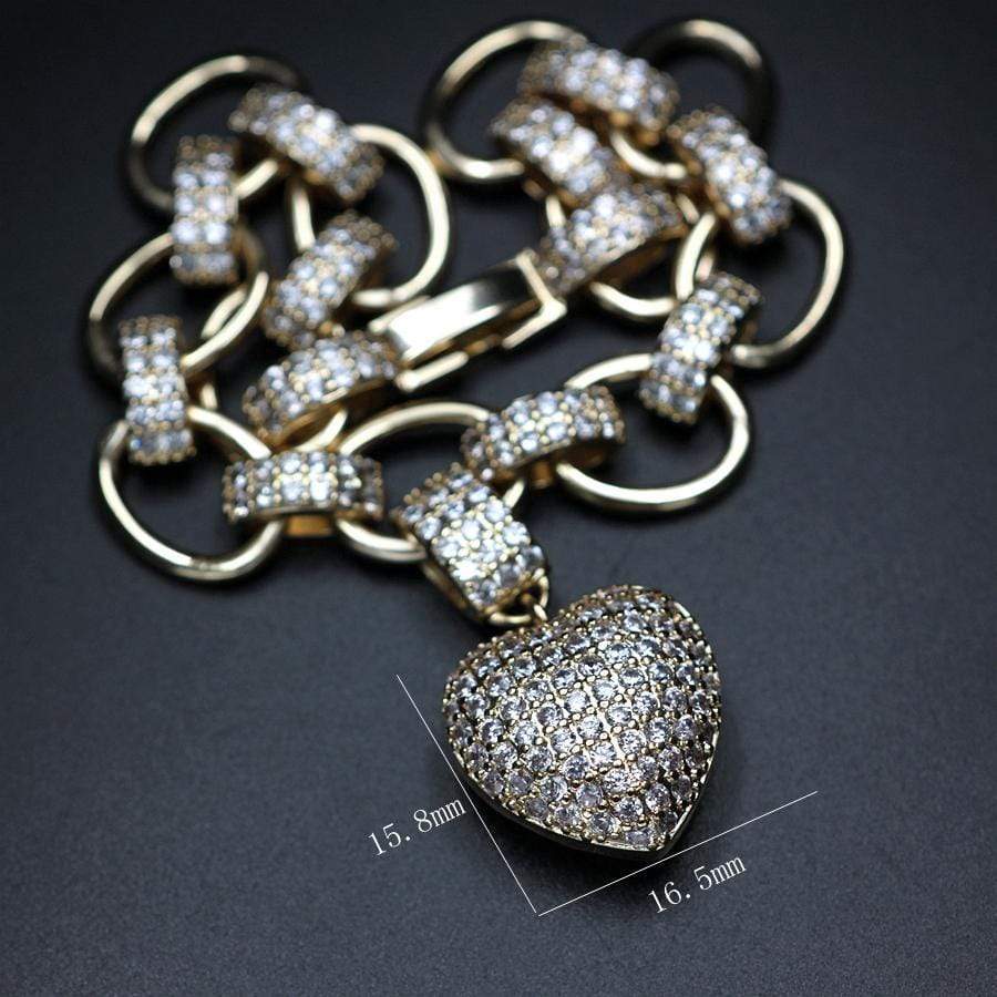 Stilvolles Zirkonia-Schmuckset - Elisette | Shop Nory