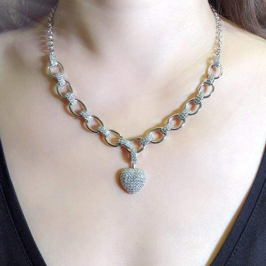 Stilvolles Zirkonia-Schmuckset - Elisette | Shop Nory