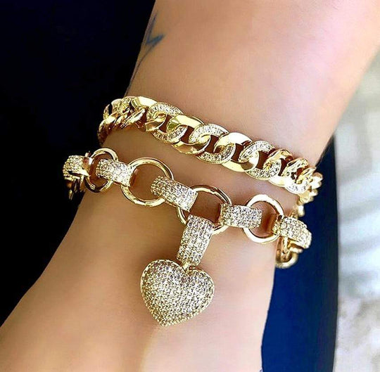 Stilvolles Zirkonia-Schmuckset - Elisette | Shop Nory