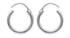 14mm Creolen aus Silber | Shop Nory