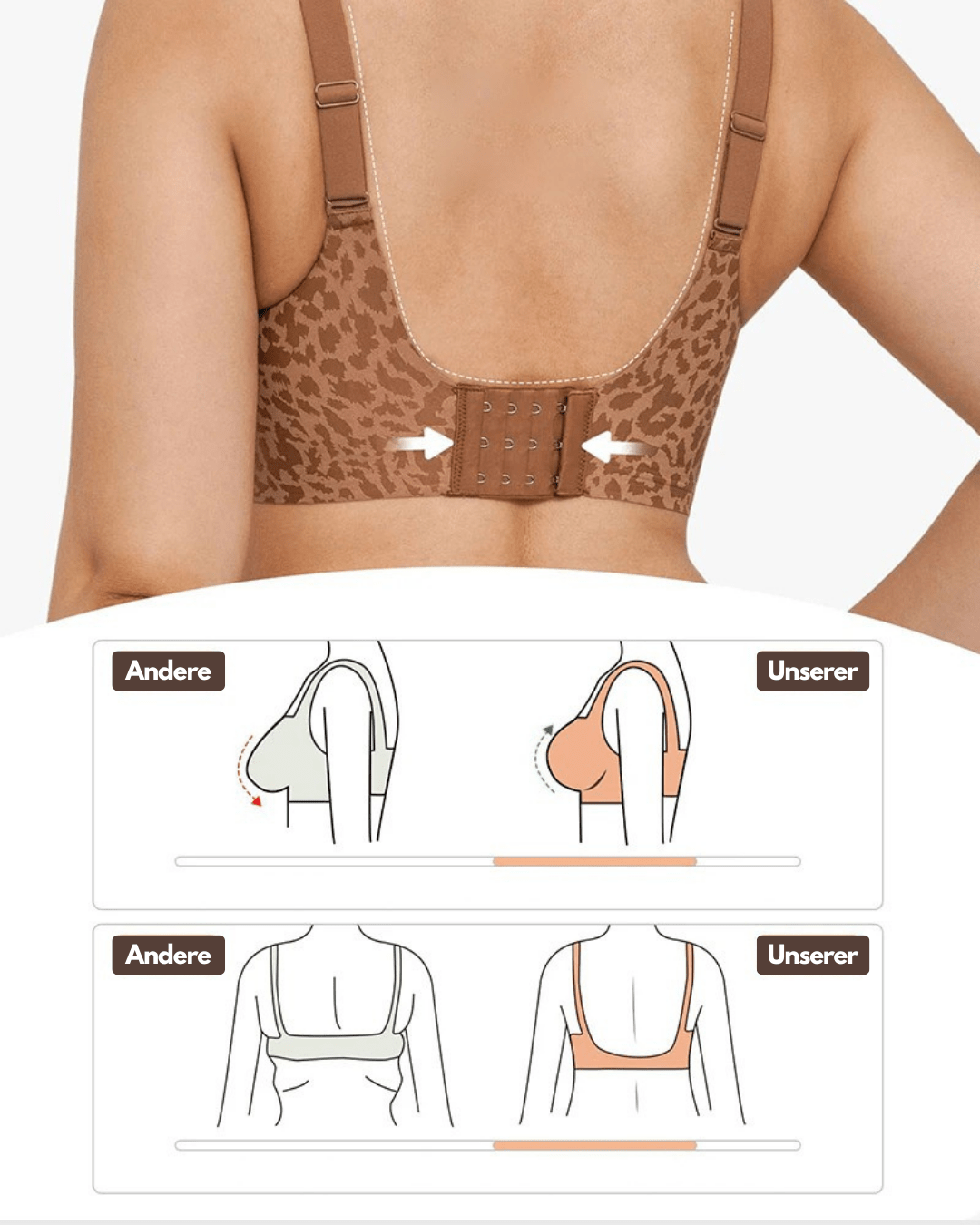 Damen Nahtloser Komfort-BH