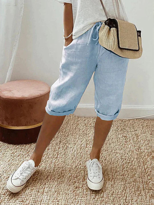 Shorts für Frauen aus Baumwolle