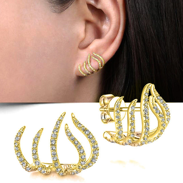 Wild Kraft Eleganz | Klauen Ohrstecker | Shop Nory