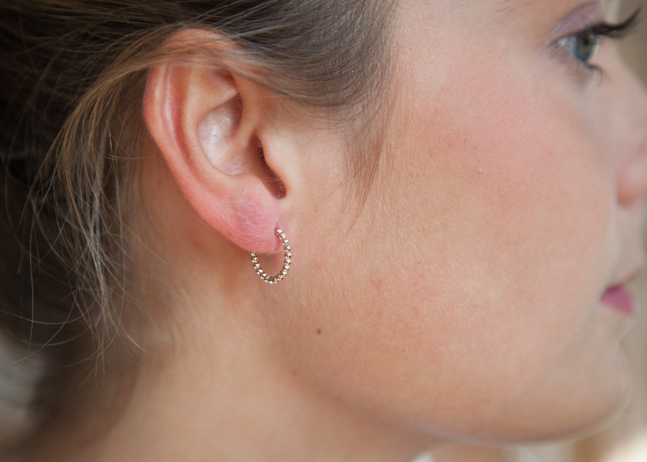 Kugel Creolen - Damen Creolen Vergoldet | Shop Nory