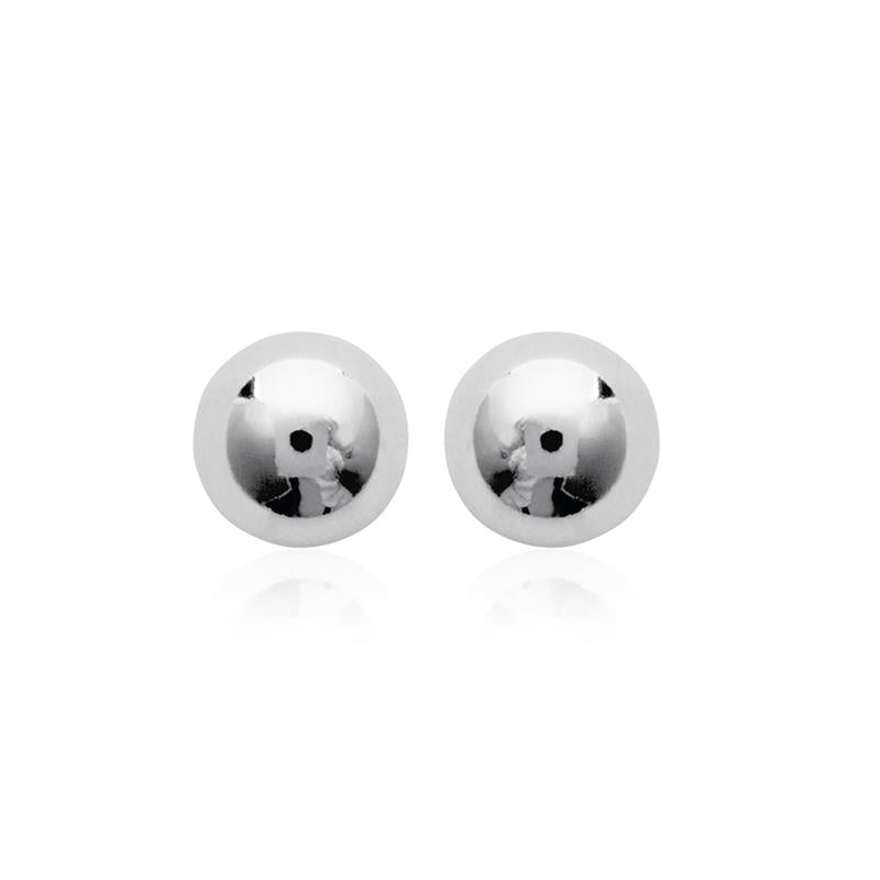 Ohrringe Kugel klein 925 Sterling Silber Ohrstecker für Damen | Shop Nory