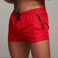 Kurze Badeshorts für Männer mit Tasche