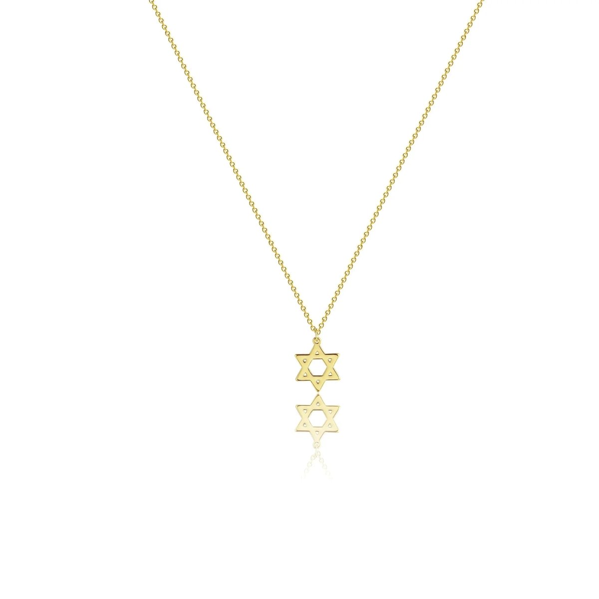 14k Gold Davidstern Halsketten | Shop Nory