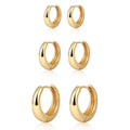 14K vergoldete kleine Creolen | Shop Nory