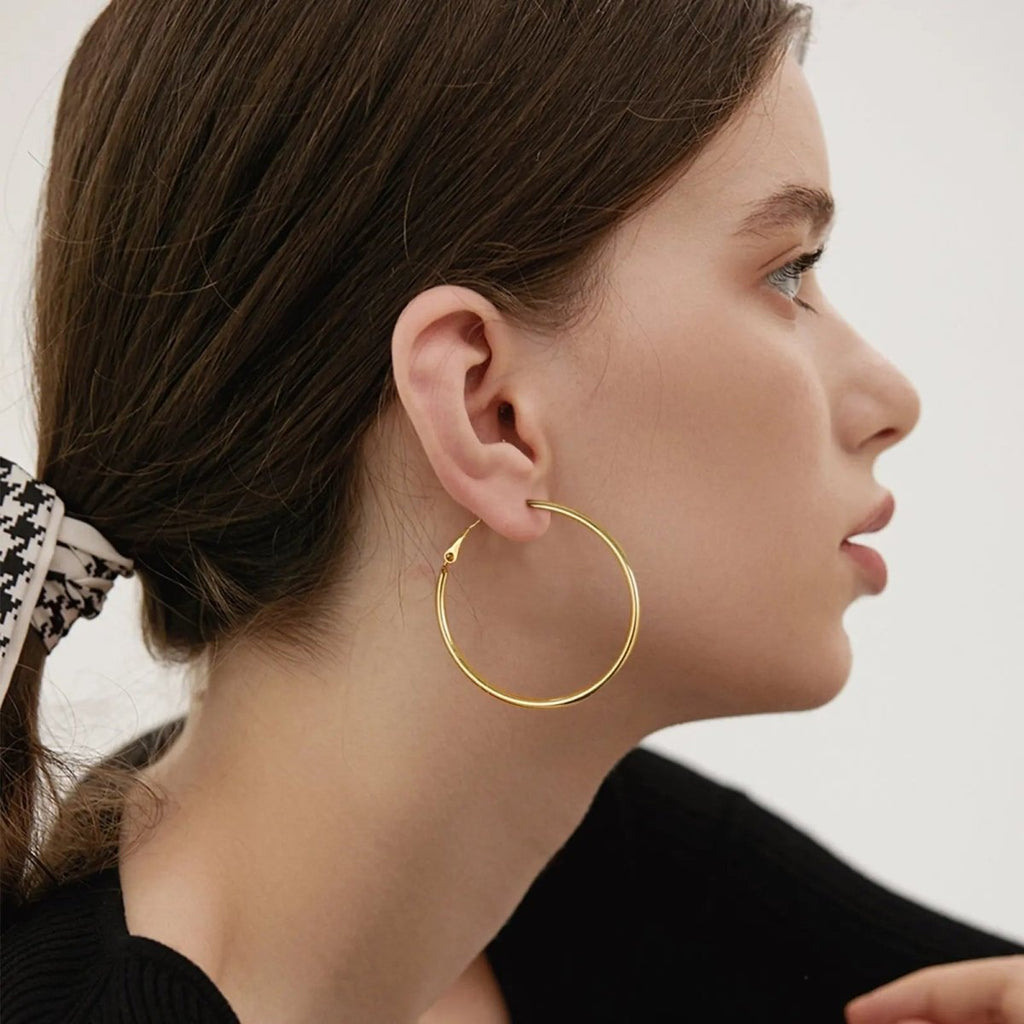 6 Paare Goldene Creolen | Shop Nory