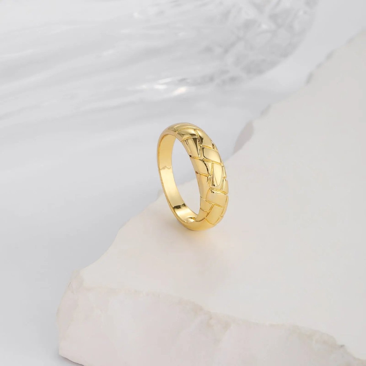 Chunky Goldringe Größe 6 bis 9 | Shop Nory
