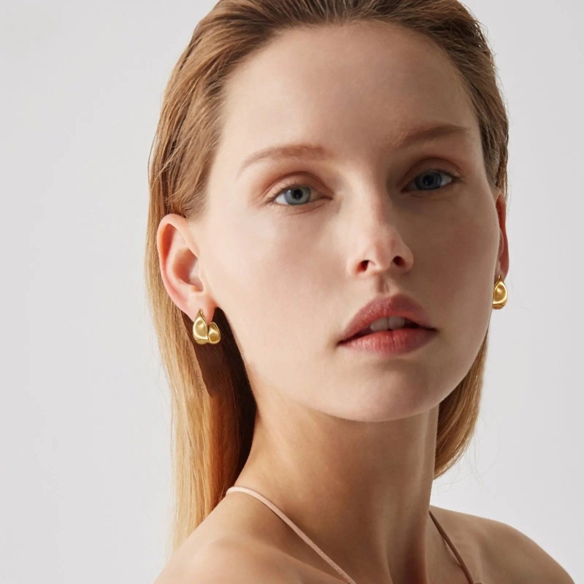 Chunky Silber Geometrische Ohrringe | Shop Nory
