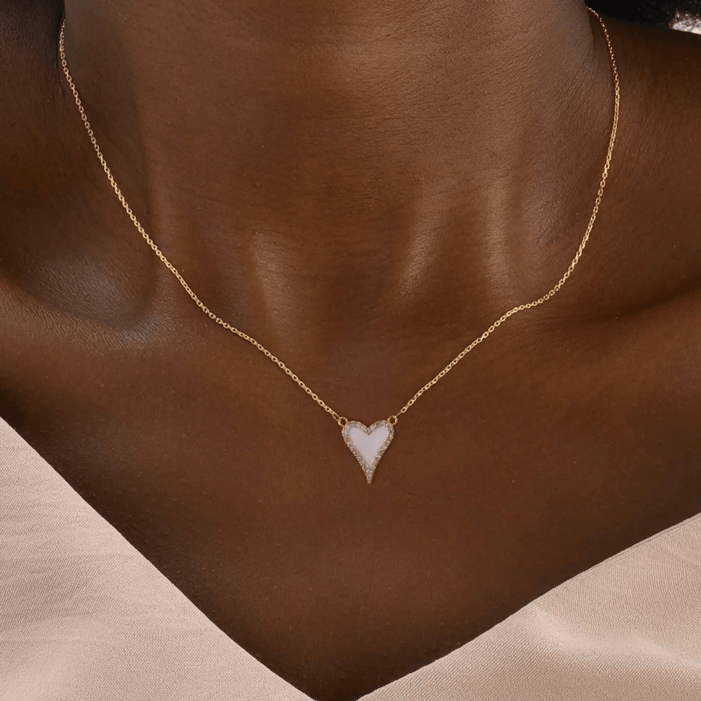 CZ Herz Halsketten | Shop Nory