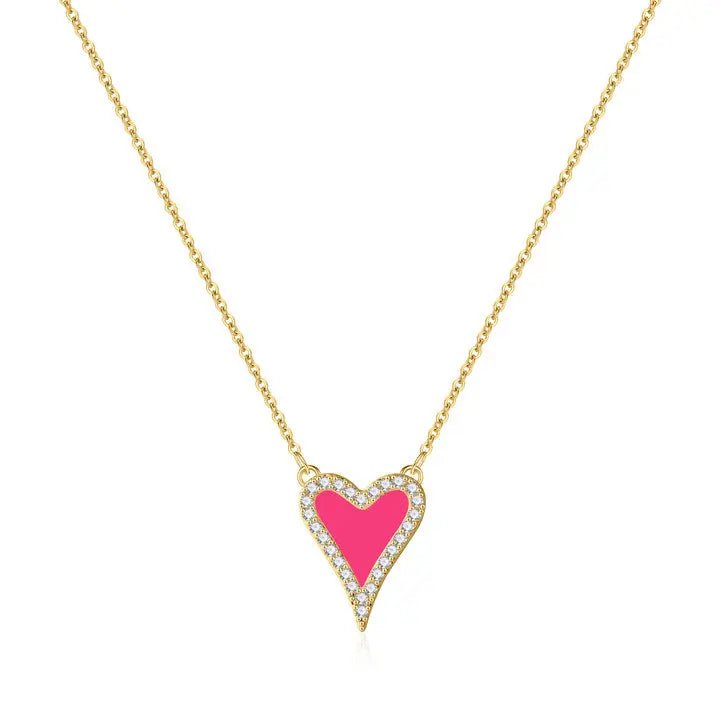 CZ Herz Halsketten | Shop Nory
