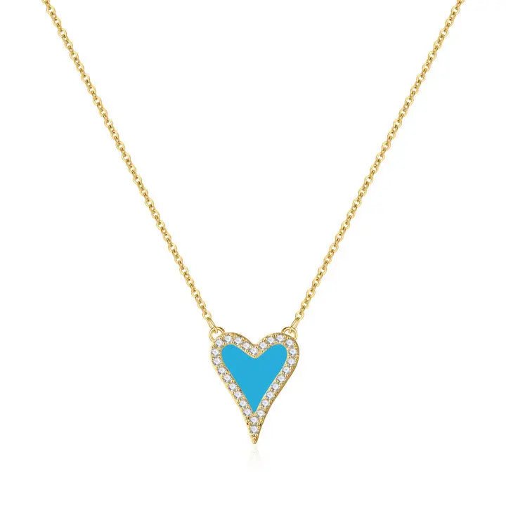 CZ Herz Halsketten | Shop Nory