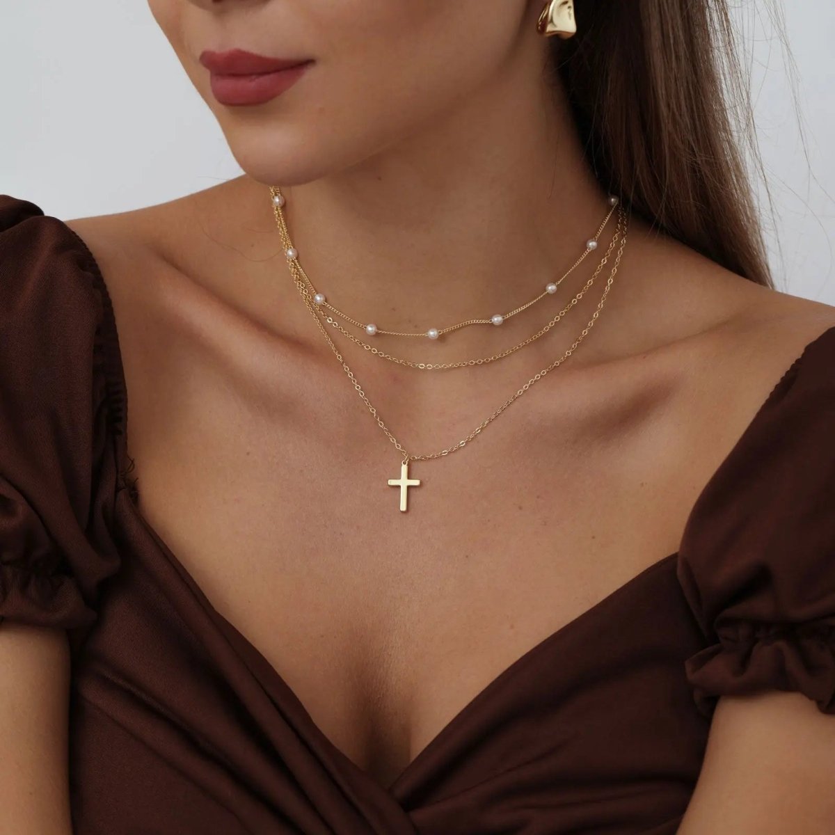 Zarte Kreuz Halsketten | Shop Nory