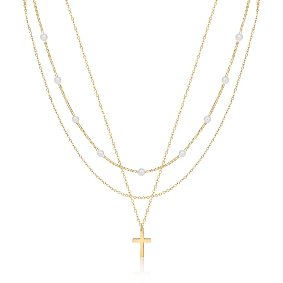 Zarte Kreuz Halsketten | Shop Nory