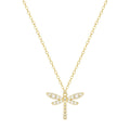 Zarte Gold CZ Libellenhalsketten | Shop Nory